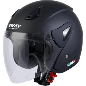 SW700 Yarım Yazlık Kask Siyah
