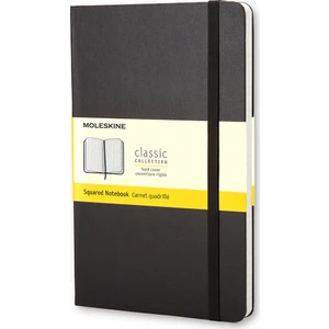Kareli Siyah Defter Cep Boy Sert Kapak