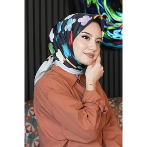 Yonca Desen Renkli Pamuk Eşarp