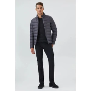 Lee Cooper James Erkek Şişme Mont Antrasit