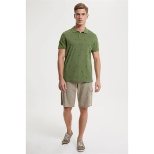 Lee Cooper Man 1 Erkek %100 Pamuk Şort Bej