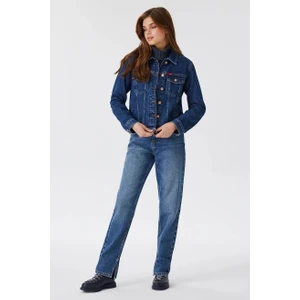Lee Cooper Molly 4 Kadın Jean Ceket
