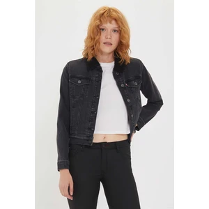 Lee Cooper Freda 6 Kürklü Kadın Jean Ceket