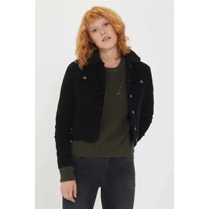 Lee Cooper Freda Nd 2 Kürklü Kadın Kadife Ceket