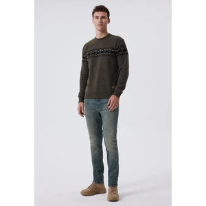 Lee Cooper Seth Erkek Selanik Sweatshırt Haki