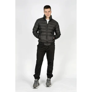 Lee Cooper Juno Erkek Dik Yaka Şişme Mont Siyah