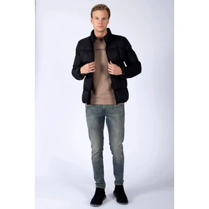 Lee Cooper Davıs Erkek Şişme Mont Siyah