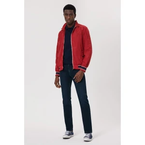 Lee Cooper Willard Erkek Dokuma Mont Kirmizi