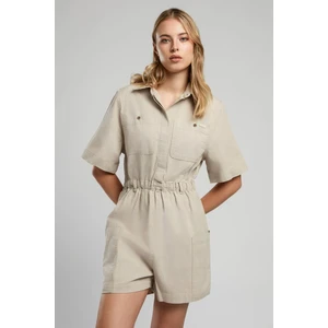 Lee Cooper Düz Bej Kadın Tulum 252 Lcf 244002 Brısa Bej