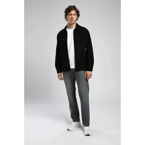 Lee Cooper Ander Erkek %100 Pamuk Dokuma Ceket Siyah