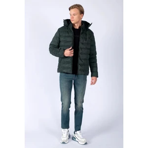 Lee Cooper Steel1 Erkek Şişme Mont Haki