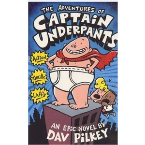 Captain Underpants - Adventures Dav Pilkey Normal Boy Boyutunda İngilizce İthal Kitap
