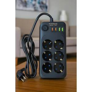 MAC BLOOM Wınnboss 3421 – Akım Korumalı Priz (Usb + Type-C Çıkışlı)