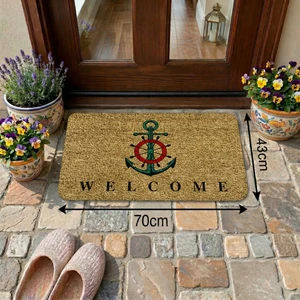 Çapa Desenli Kapı Önü ve Iç Mekan Paspası