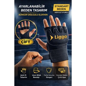 Ufc Mma Eldiveni Bilek Bandajlı Boks Eldiveni Torba Eldiveni Antrenman Eldiveni