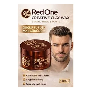 Red One Creatıve Clay Wax