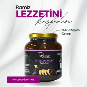Katkısız Patlıcan Reçeli 380 gr