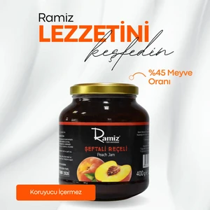 Katkısız Şeftali Reçeli 380 gr