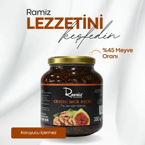 Katkısız Cevizli Incir Reçeli 380 gr