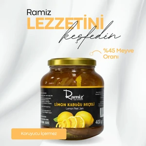 Katkısız Limon Kabuğu Reçeli 380 gr