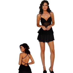 Pierre Cardin 645 Kadın Tüllü Dantelli Gecelik