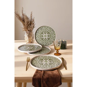 Timeless Green Stackable Servis Tabağı 27 cm 4 Adet 21975