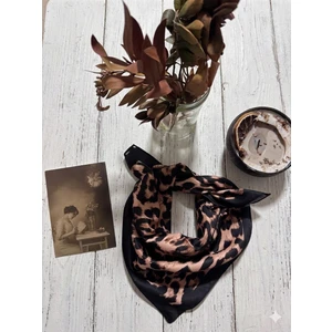 Trend Dokunuş Kadın Leopar Desenli Fular