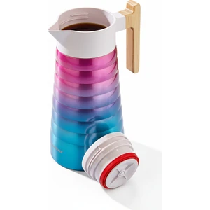 Cooker 2 Litre Çelik Termos Bambu Saplı