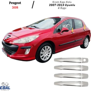Ebal Oto Peugeot 308 Krom Kapı Kolu 4 Kapı 2007-2013 Arası P.çelik