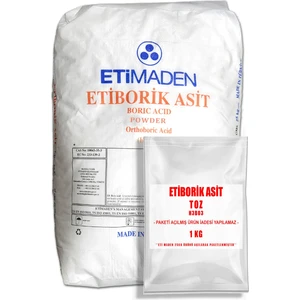 Eti Maden 1 kg Borik Asit TOZ Formda