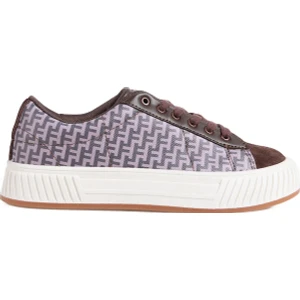 Kahve Kadın Sneaker Mono-Docıa