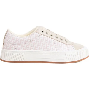 Bej Kadın Sneaker Mono-Docıa
