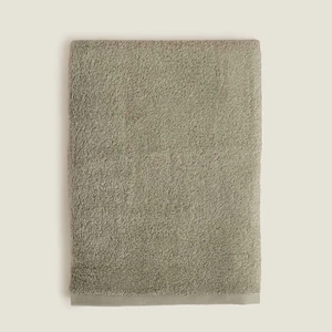 Solid Banyo Havlusu 85X150 cm Zeytin Yeşil