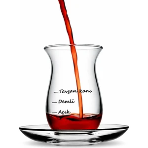 4 Lü Çayımın Demi Çay Seti