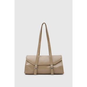 Shule Bags Lue Vintage Baget Çanta Bej