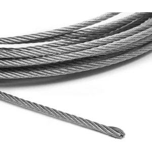 Galvaniz Çelik Halat 3 mm 6x7 50 Metre
