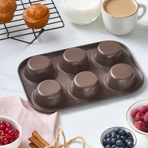 Mocca 6'lı Muffin Kalıbı