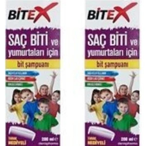 Bitex Bit Şampuanı 200 ml   Bitex Bit Şampuanı 200 ml 2 Adet