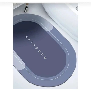 Oval Süper Emıcı Banyo Paspası
