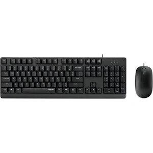 X130PRO Kablolu USB Tr Klavye Mouse Set Siyah
