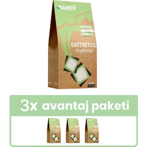 NUSTİL Eritritol (Erythritol) 250g x 3
