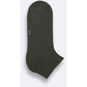 Erkek Haki Bambu Patik Çorap B008556
