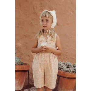 Desenli Viskon Tulum 2-8 Yaş Bej