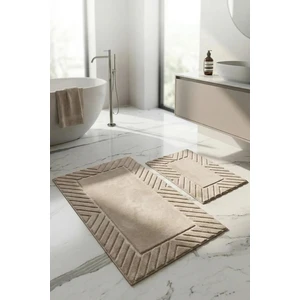 Neşe Home Collection DAVIS BANYO PASPAS SETİ BEJ