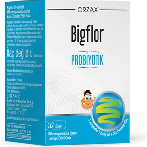 Bigflor 10 Saşe Probiotic & Prebiotic