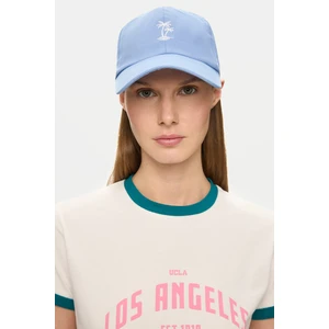 Anıston Gök Mavi Baseball Cap Nakışlı - Unisex Şapka
