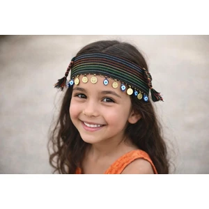 Karadeniz Yöresel Pullu BANDANA-6429