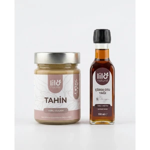 Lilo Natural Tahin ve Çörek Otu Yağı Seti