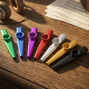 KZ-25X Renkli Full Set Plastik Kazoo 