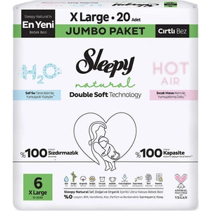 Double Soft Natural 6 Beden 20 Adet